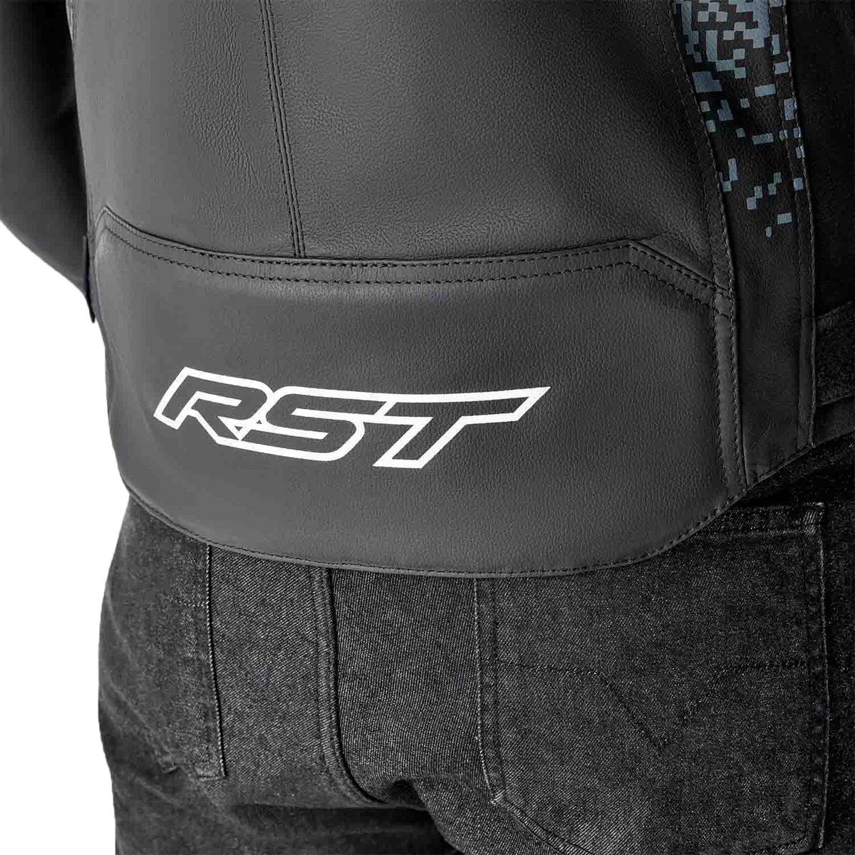 Ps Supersport K D3o Jacket Grey/Black Leather Md