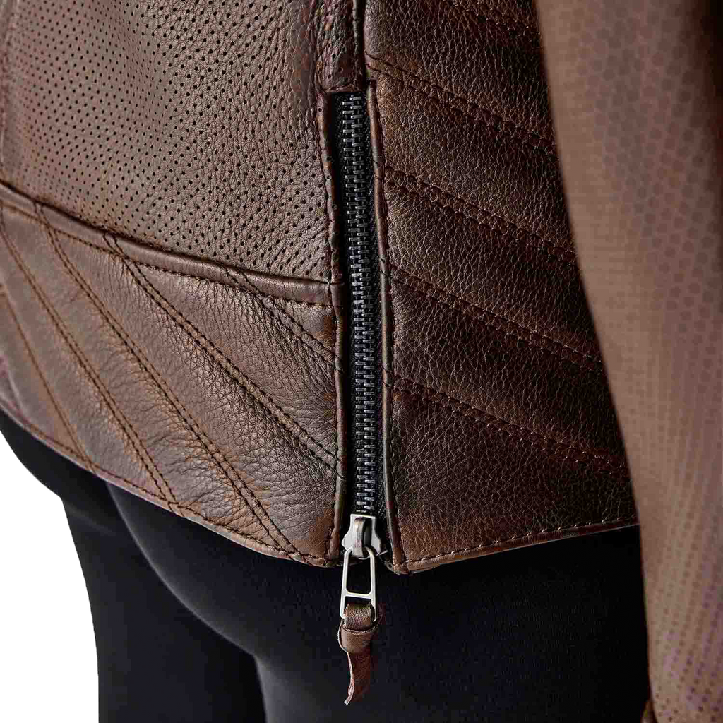 Womens Roadster Air D3o Jacket Brown Leather Xl