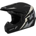 Mx 46 Compound Helmet Matte Black/Grey/White Lg