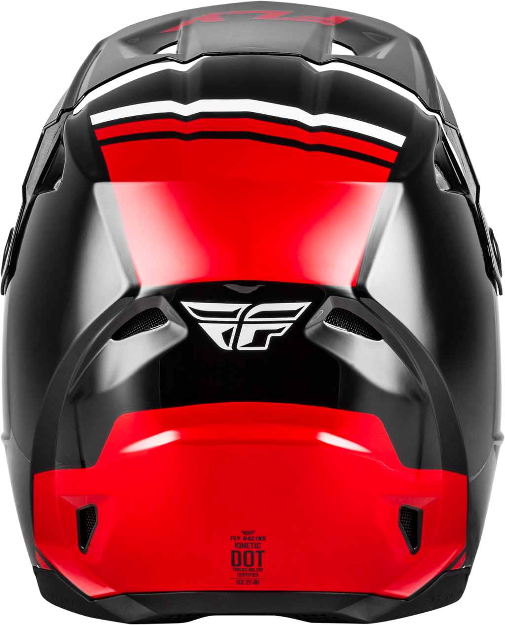 Kinetic Verdict Helmet Black/Red/White Sm