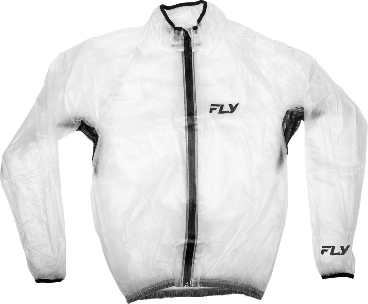 Fly Rain Jacket Clear Lg