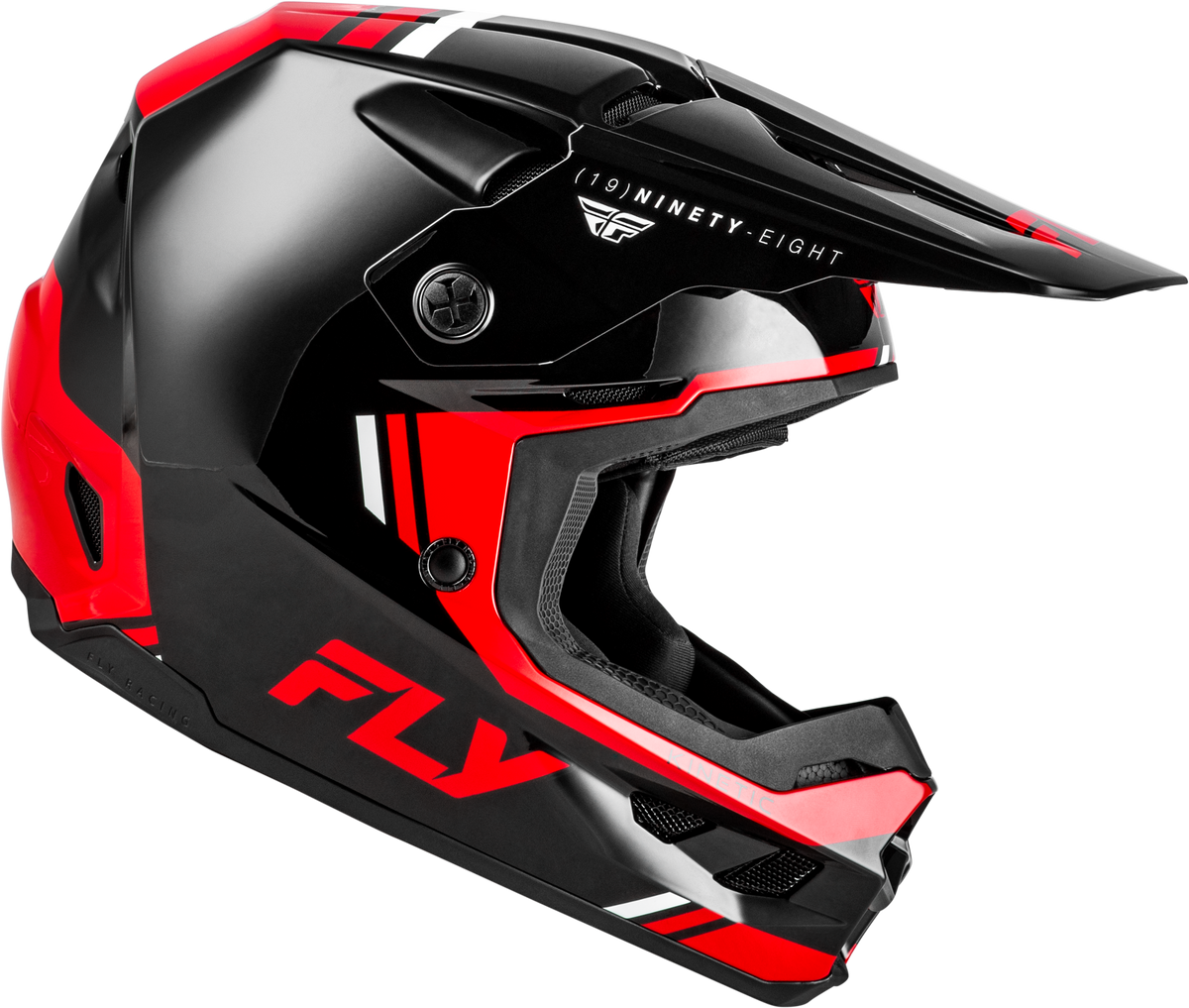 Kinetic Verdict Helmet Black/Red/White Xl