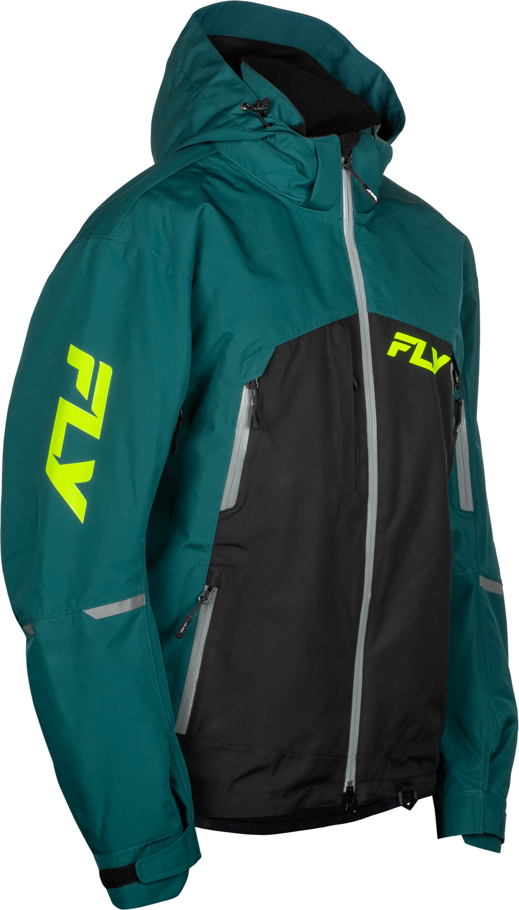 Incline Jacket Teal/Black 2x