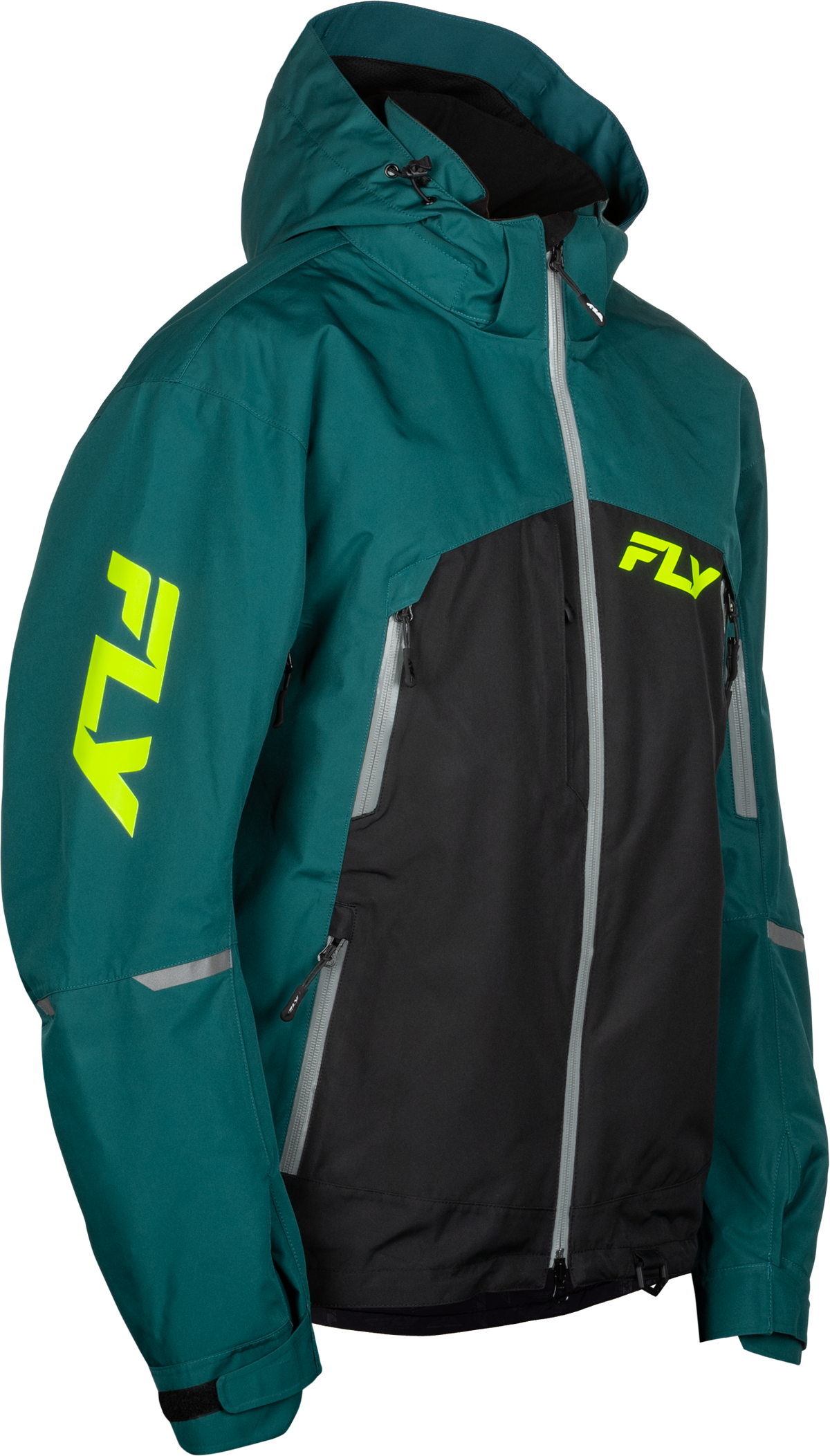 Incline Jacket Teal/Black 2x