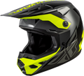 Kinetic Crest Helmet Grey/Black/Hi Vis Xl