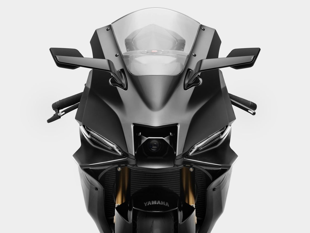 Stealth Max Supersport Mirrors Pair Black Yam