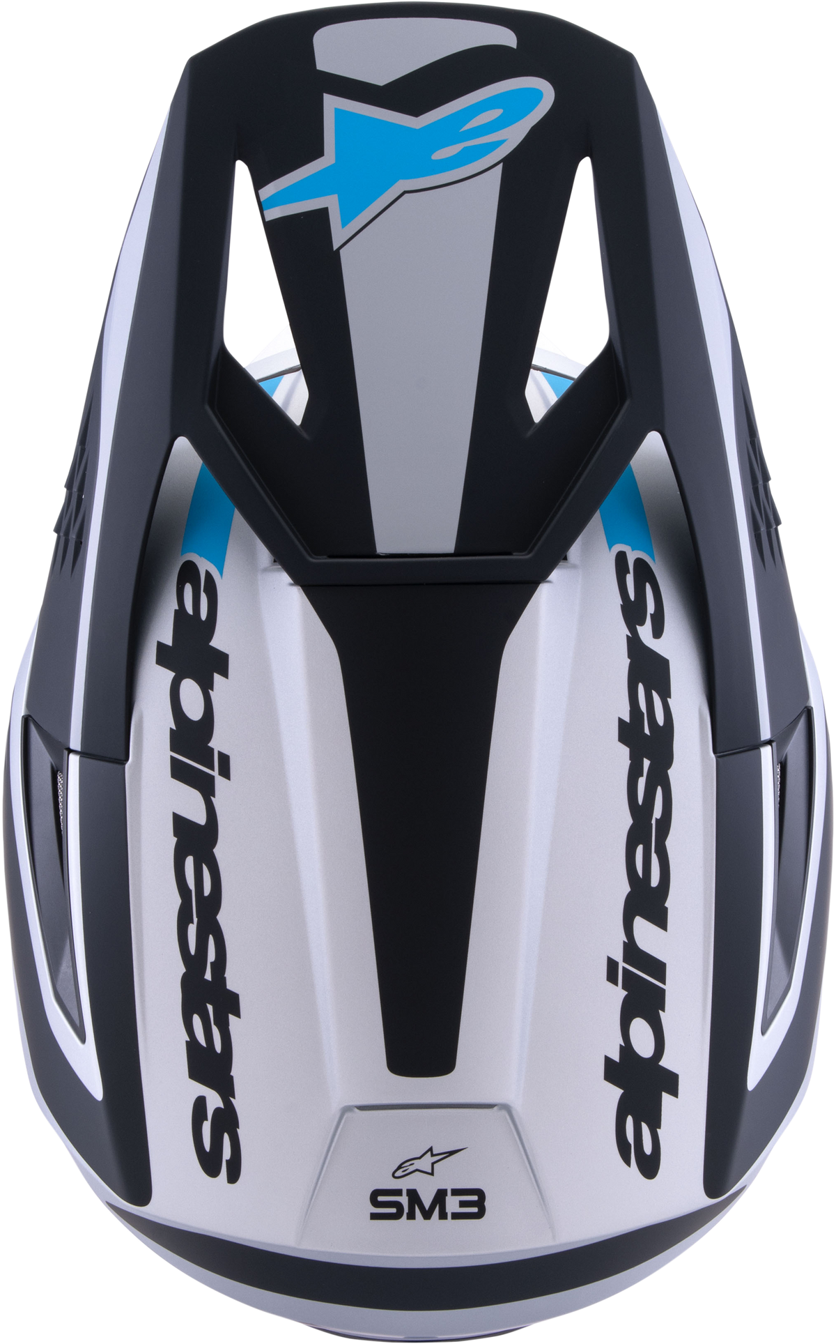 Sm3 Heat Helmet Silver/Blue/Black Matt Lg