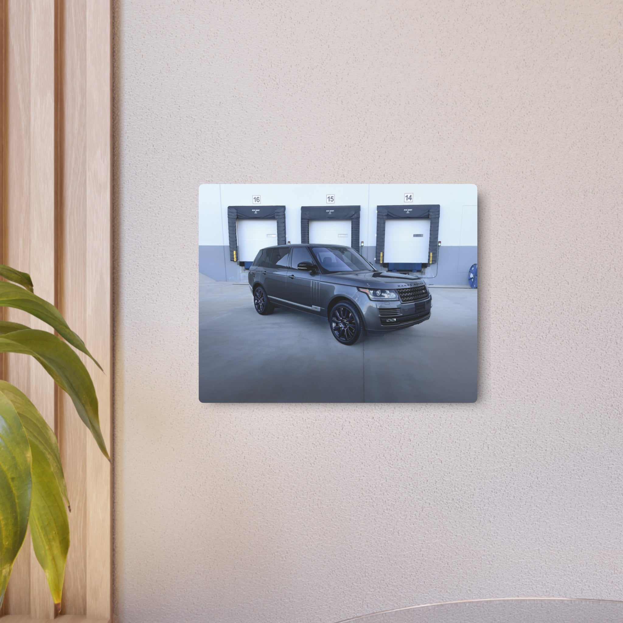 Supercharged Rover - Metal Art Sign