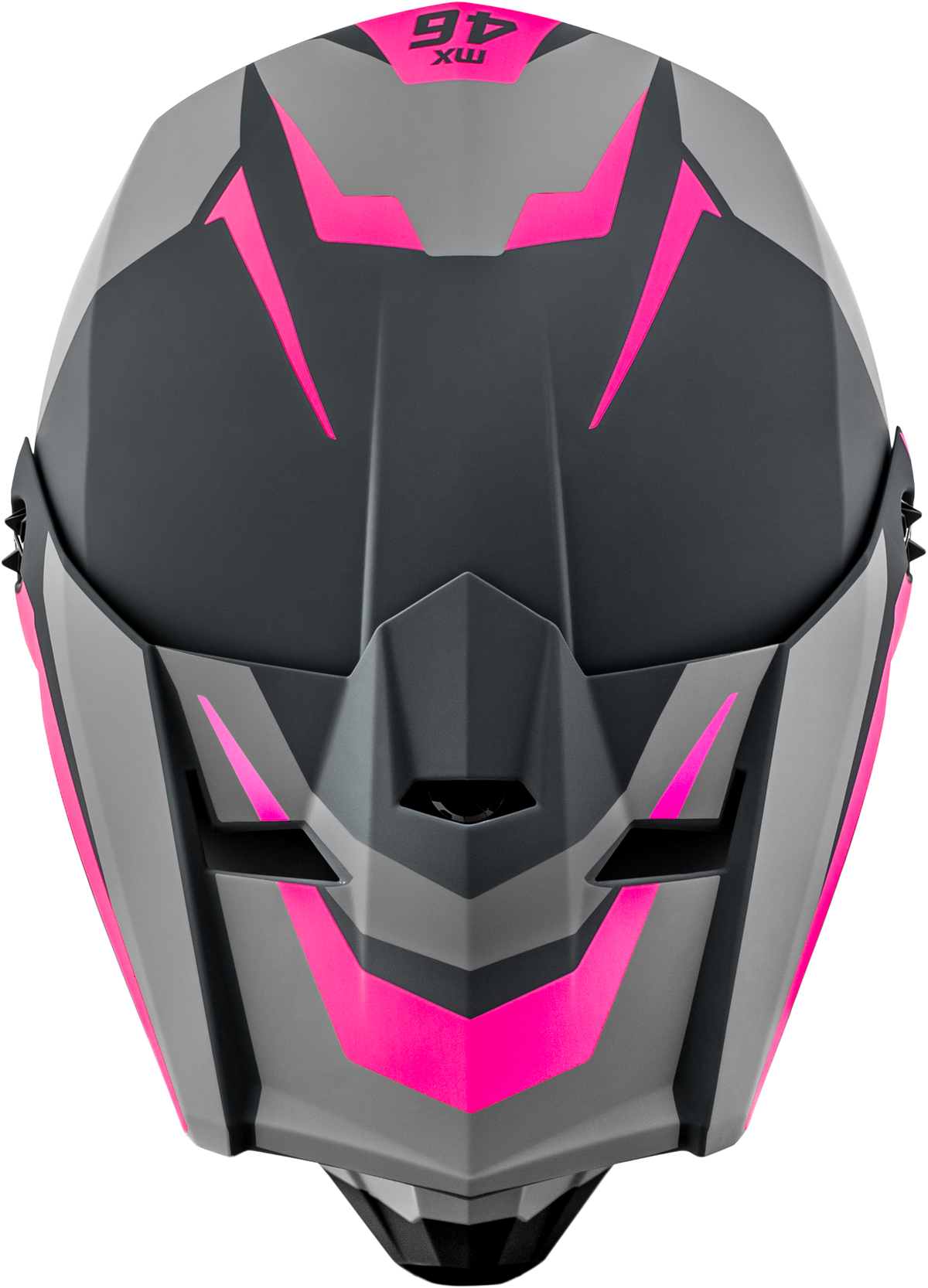Mx 46 Cyclus Hemet Matte Grey/Pink Xs