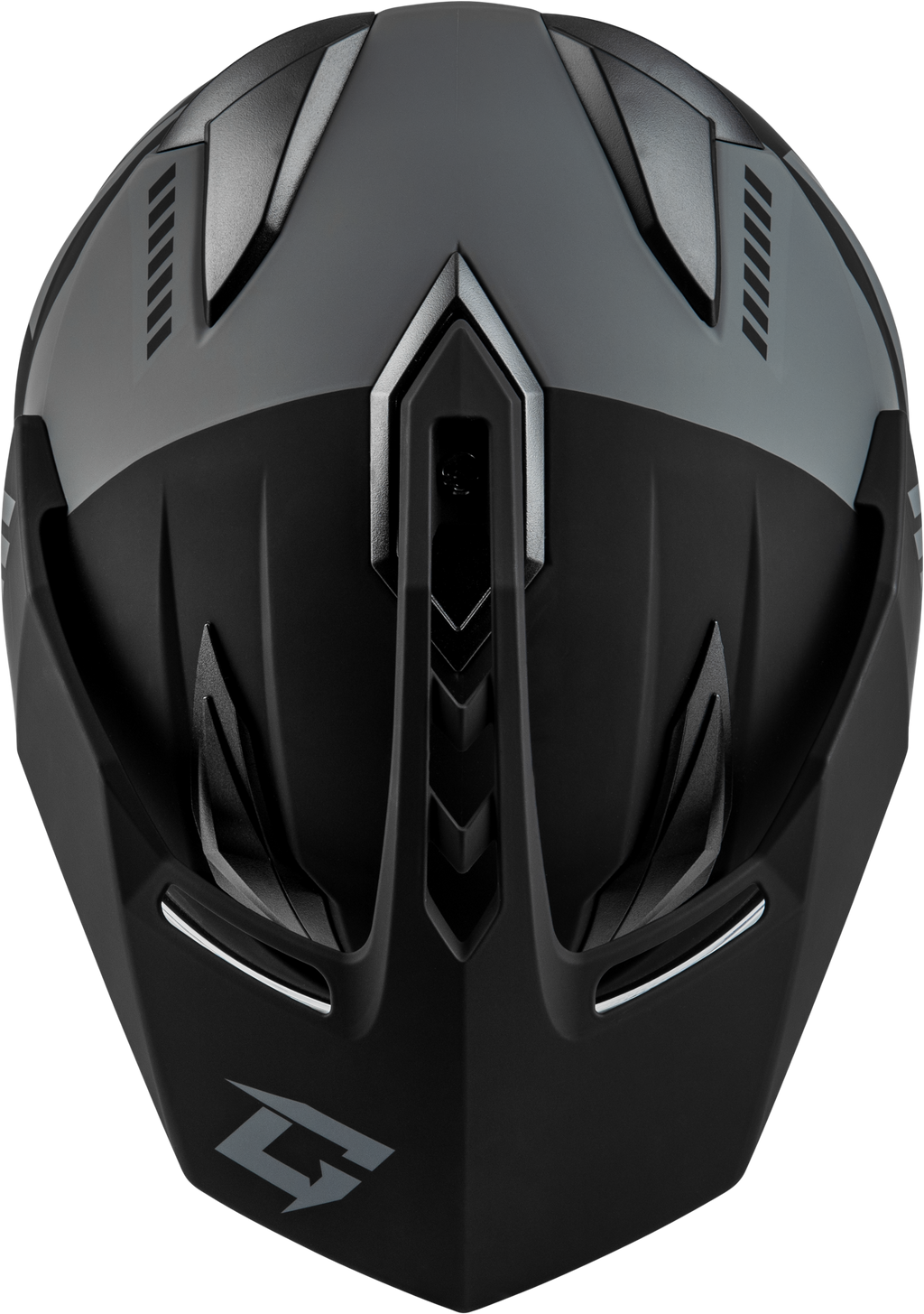 Gm 11 Ronin Helmet Matte Black/Silver Sm