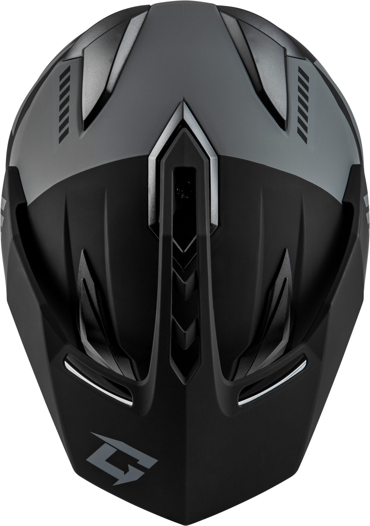 Gm 11 Ronin Helmet Matte Black/Silver Md