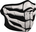 Half Face Mask Glow In Dark Bone Breath