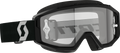 Primal Goggle Black/White Clear Works