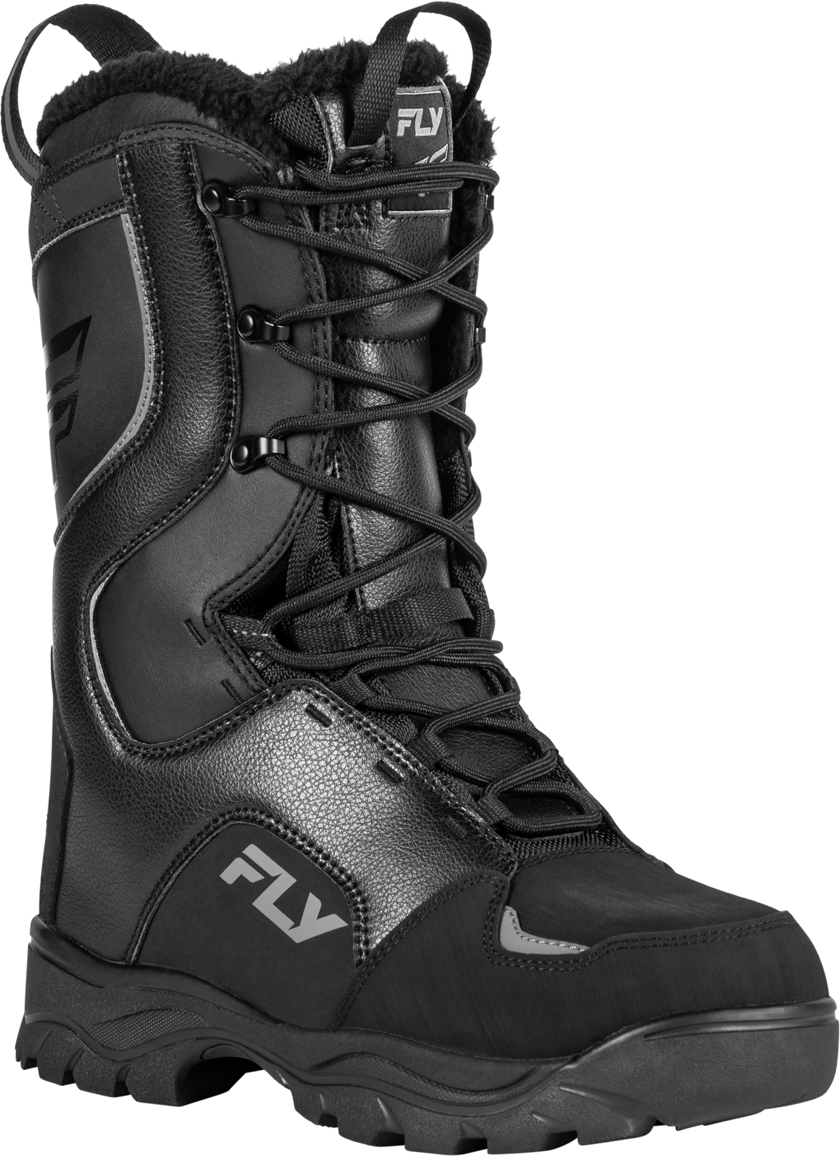 Marker Laced Boot Black Sz 9