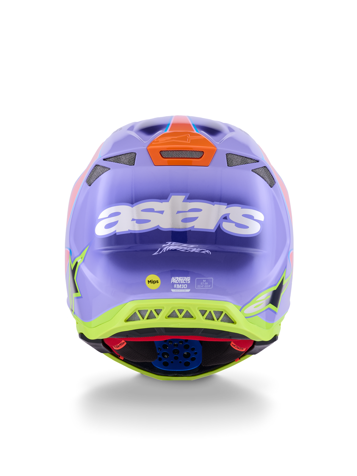 S M10 Jett Lawrence R01 Helmet Purp/Pnk Fluo/Ylw Fluo Gls Xl