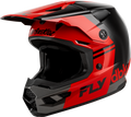Kinetic Dbk Helmet Black/Red/Grey Lg