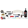 Nitrous Outlet Powersports EFI Four Cylinder Dry Nozzle System (Aluminum 90 Degree Nozzle)(40,60,80,100,125 HP)(No Bottle)