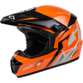 Mx 46 Compound Helmet Orange/Black/Grey Md