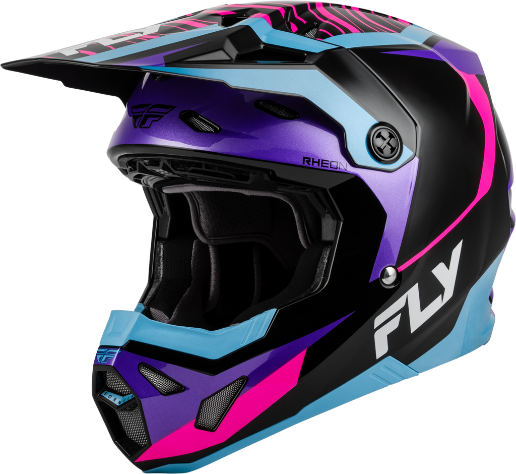 Formula Cp Charge Helmet Black/Purple/Pink/Blue Md