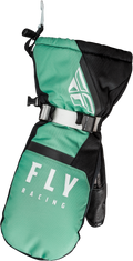 Cascade Mittens Black/Mint Md