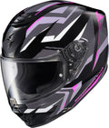 Exo R330 Full Face Helmet Saga Black/Pink/Purple Xs