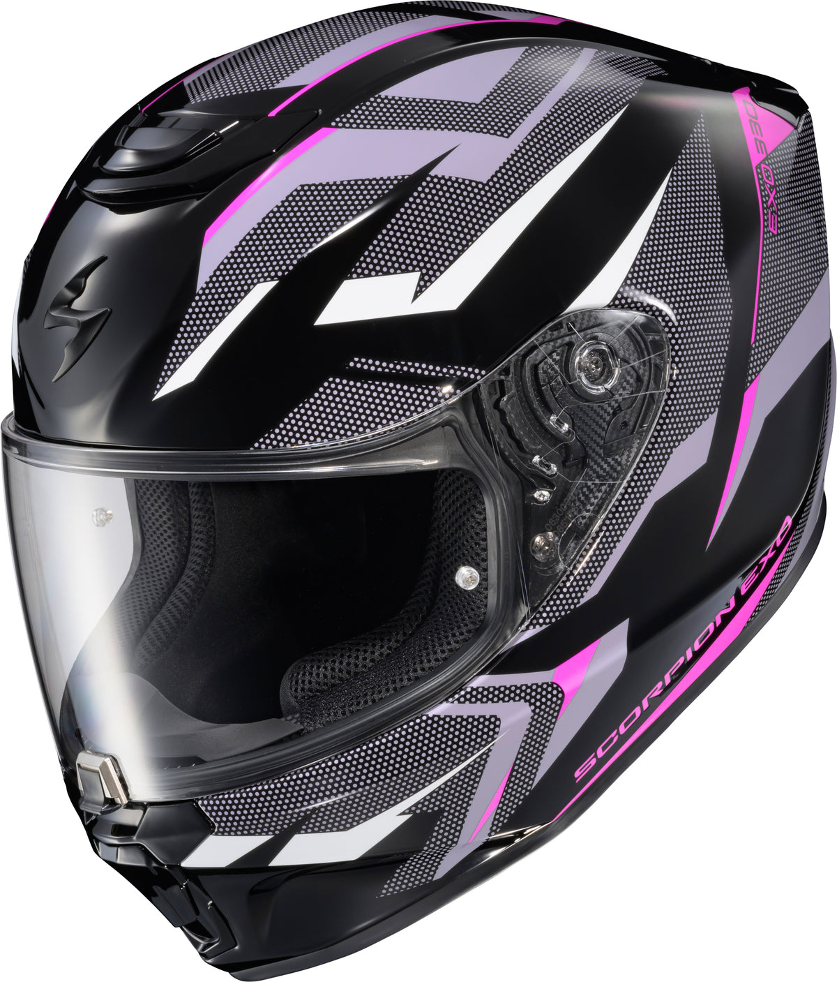Exo R330 Full Face Helmet Saga Black/Pink/Purple Xs
