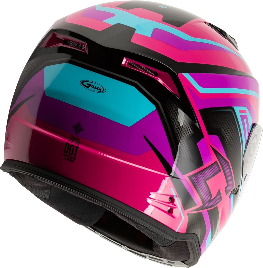 Ff 18 Drift Helmet Pink/Blue/Black 2x