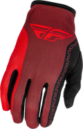 Fly Racing Lite Gloves Black/Red