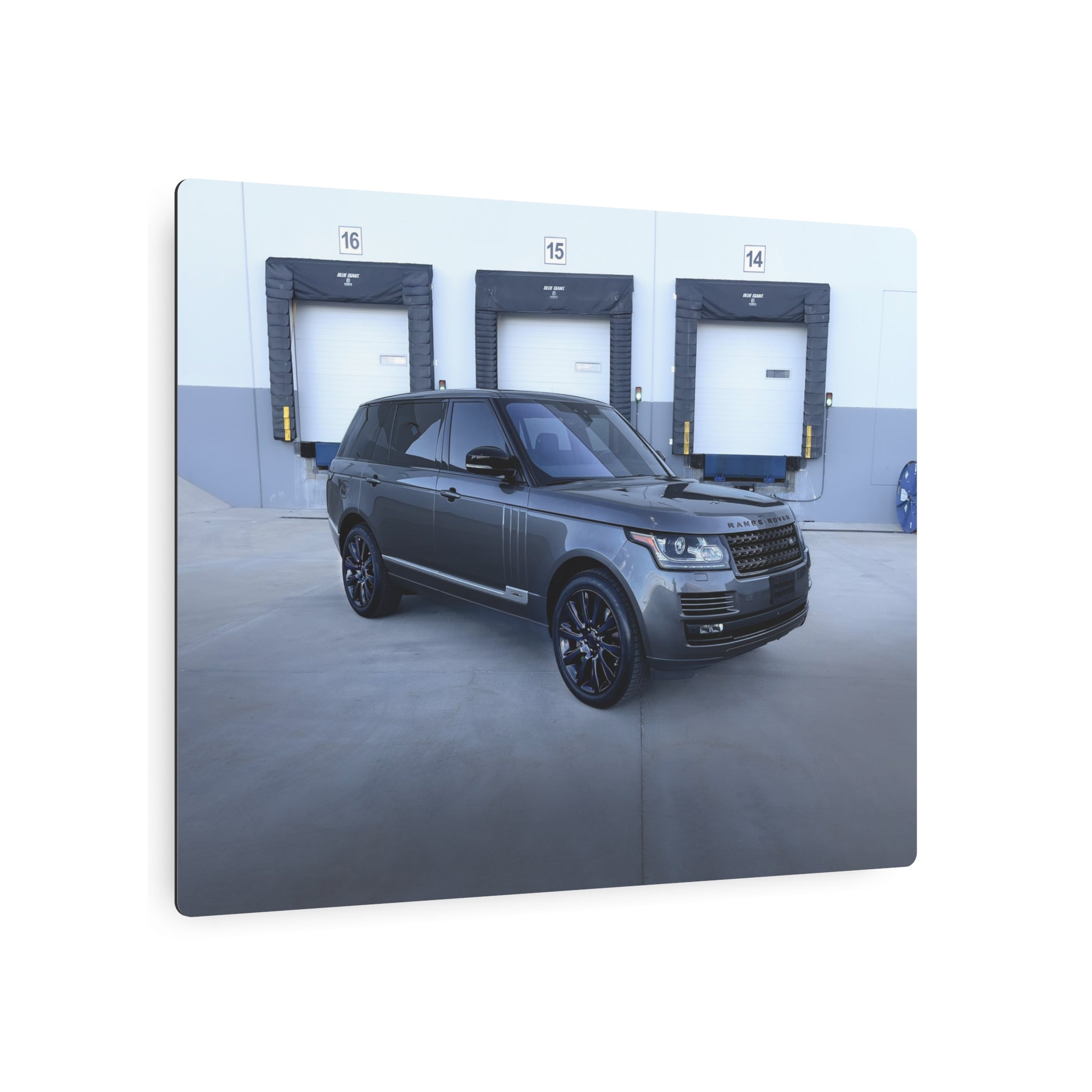 Supercharged Rover - Metal Art Sign