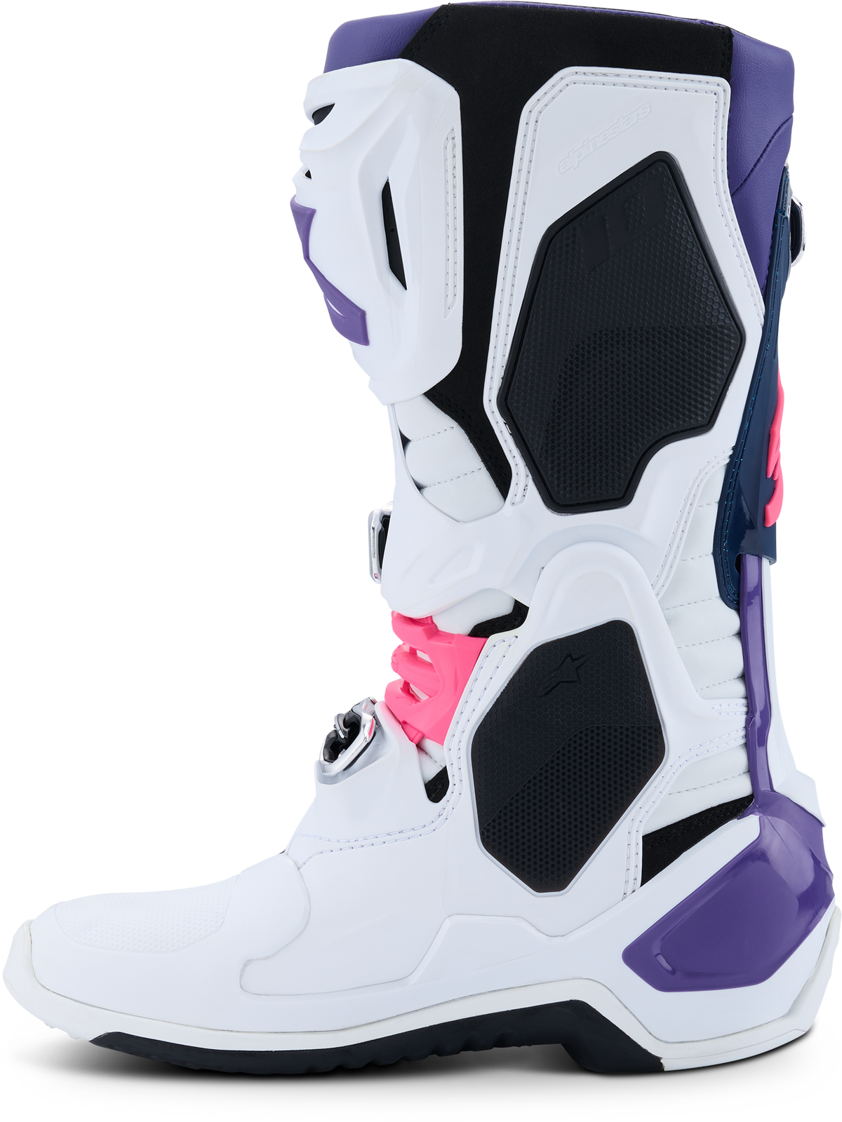 Tech 10 Wht/Violet/Nvy Bl/Pnk Fl 8