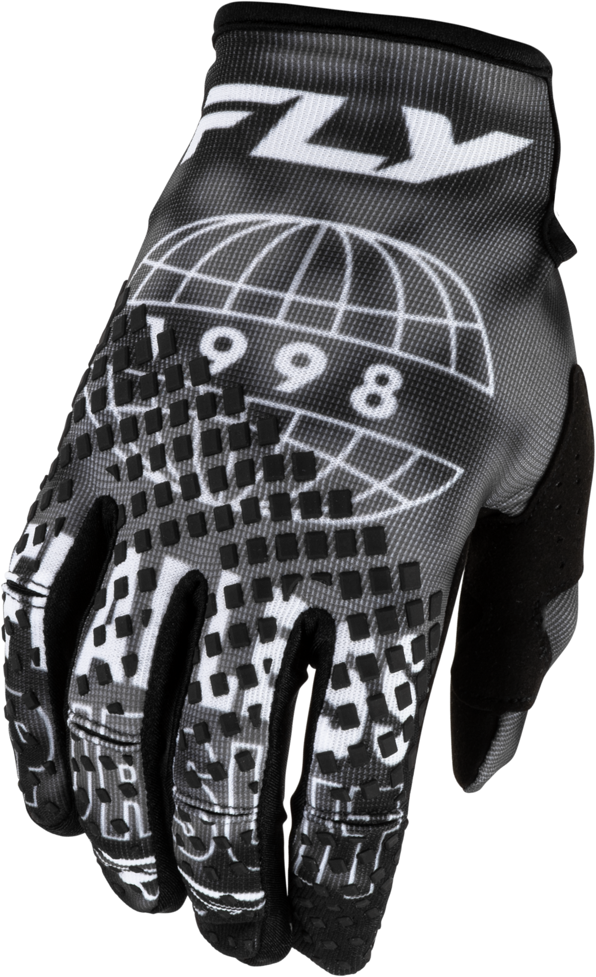 Kinetic Blur Gloves Black/Grey Xs