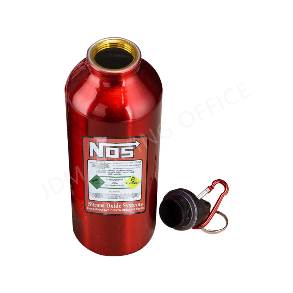 Single Lay Aluminum 500Ml NOS Bottle Styling Car Insulation Cup Kettle Travel Sports Style Bottle Water Cup