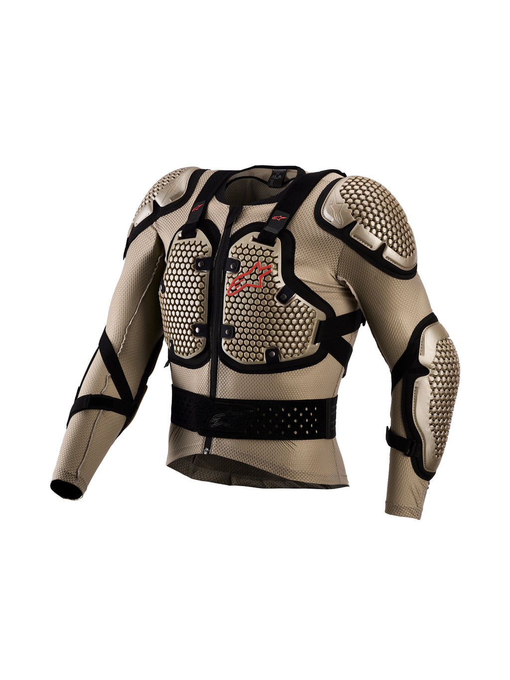 Bionic Action V3 Prtctn Jacket Aluminum/Blk/Red Fluo Lg