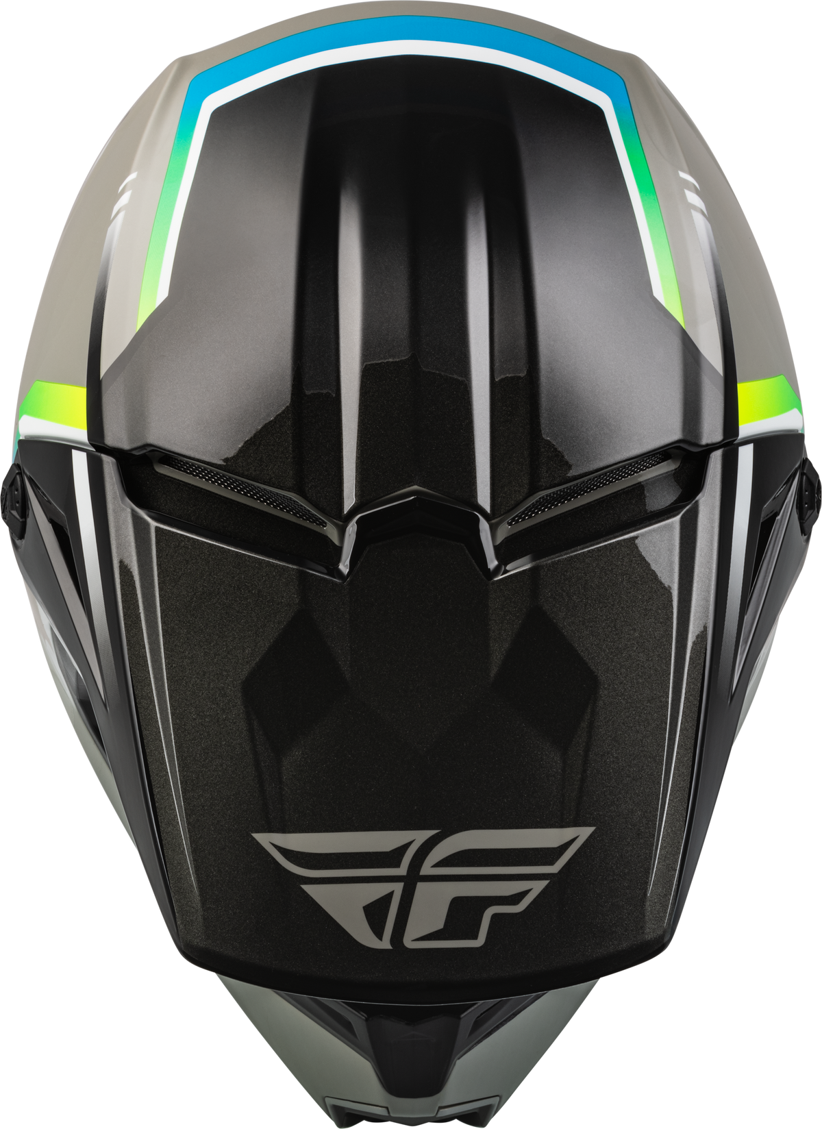 Kinetic Vision Helmet Grey/Black Lg