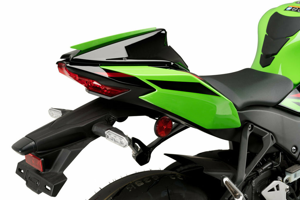 Rear Seat Cowl Black Kaw