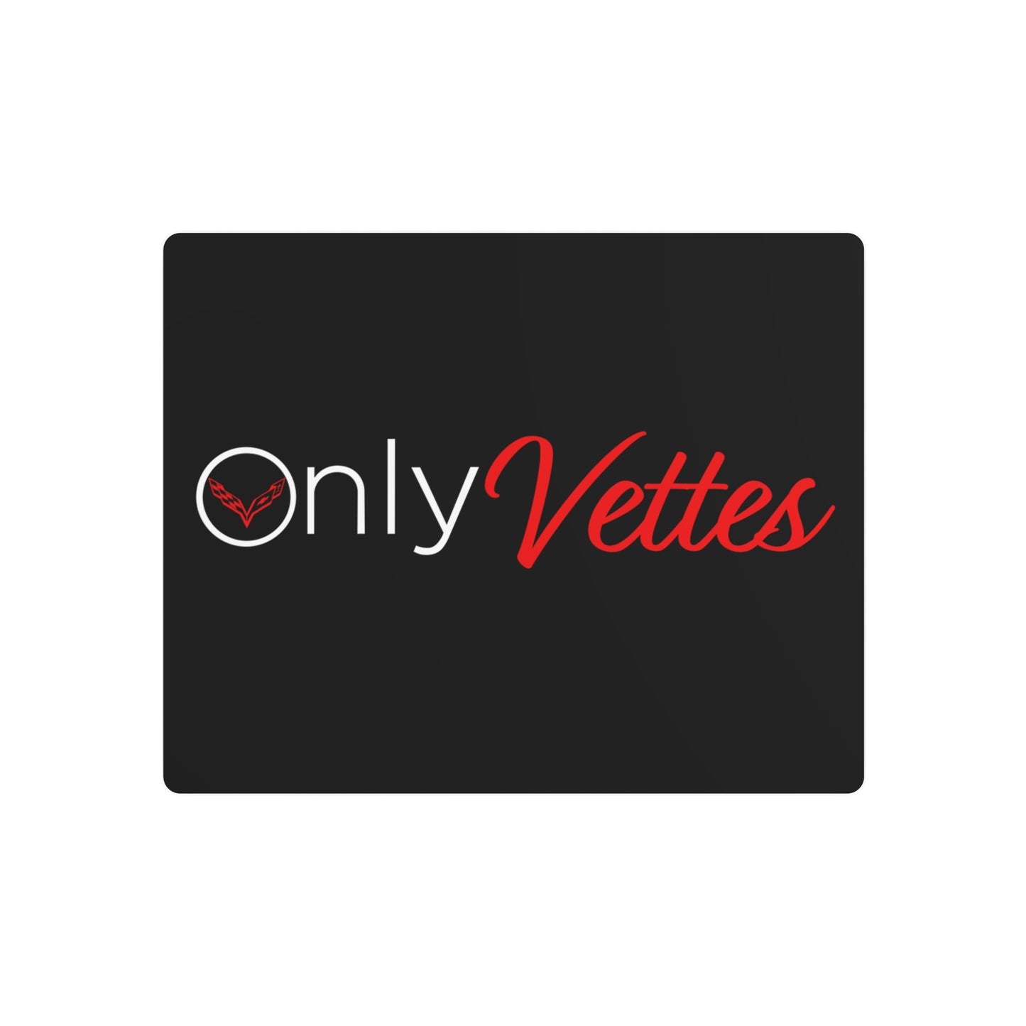 Only Vettes - Metal Art Sign