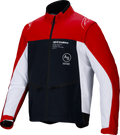 Lite Dura Softshell Jacket Black/Bright Red/White Sm