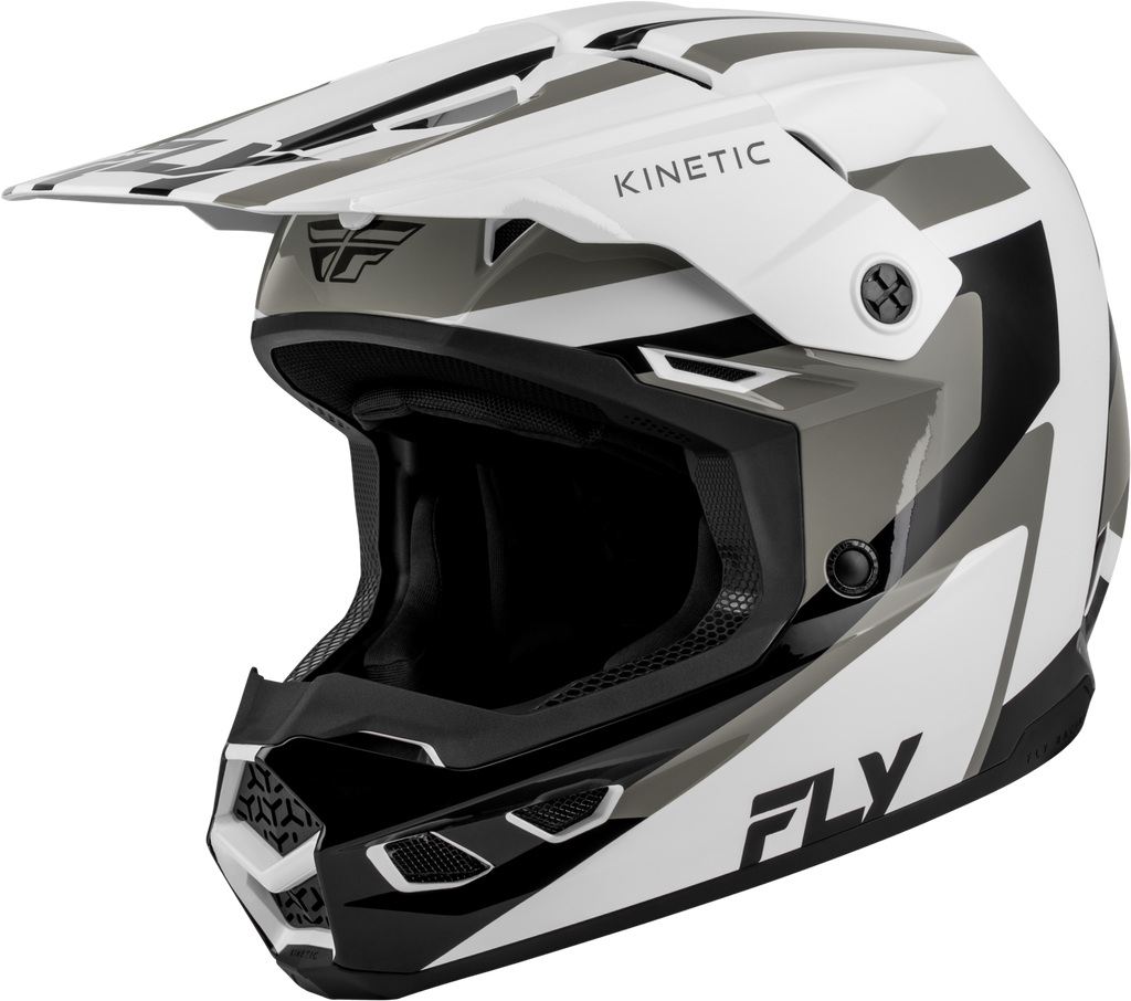 Kinetic Sync Helmet White/Black/Grey Md