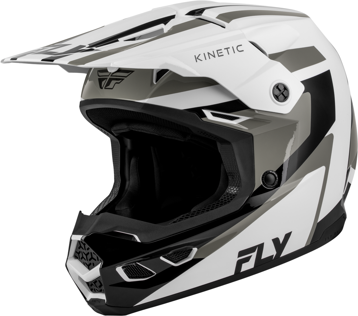Kinetic Sync Helmet White/Black/Grey Md