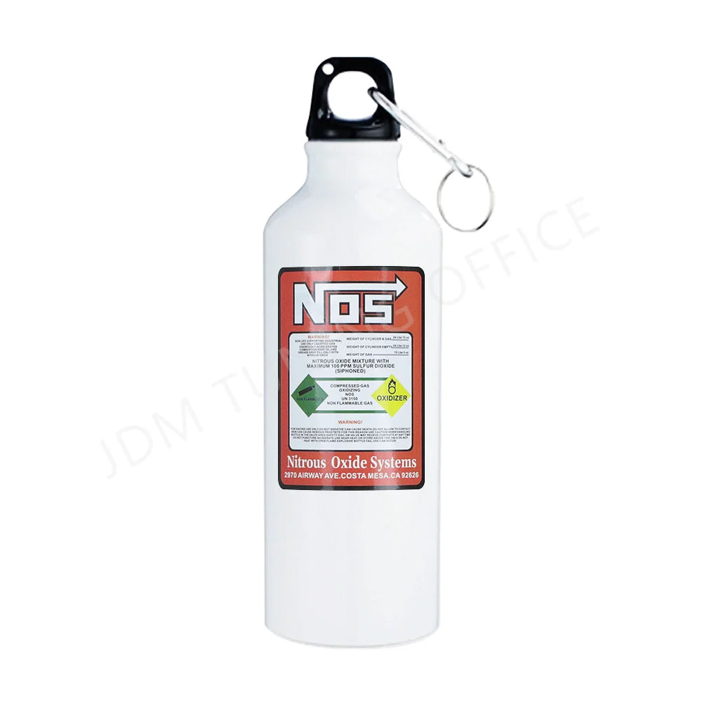 Single Lay Aluminum 500Ml NOS Bottle Styling Car Insulation Cup Kettle Travel Sports Style Bottle Water Cup
