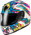 Fly Racing Revolt Space Creep Helmet Light Blue/White/Pink
