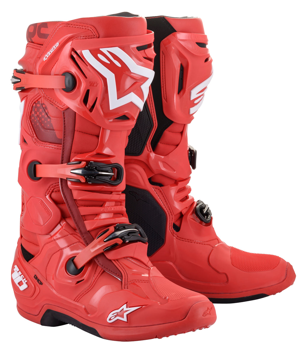 Tech 10 Boots Red Sz 14