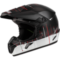 Mx 46 Frequency Off Road Helmet Matte Black/White Xs