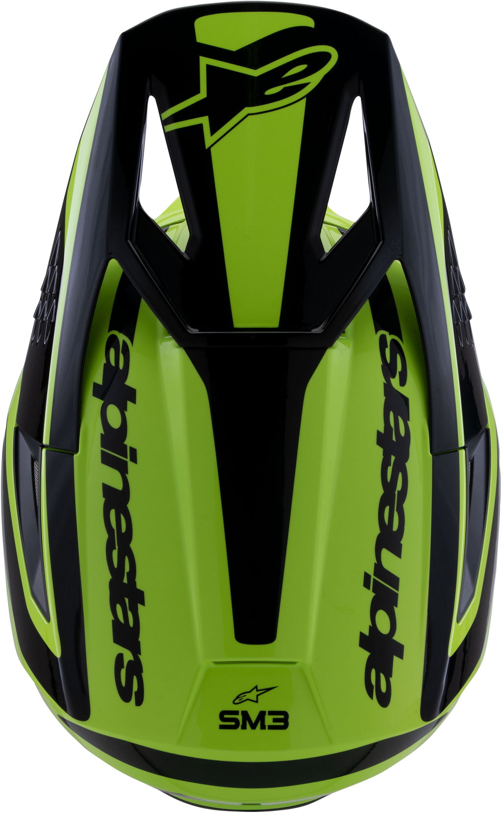 Sm3 Heat Helmet Yellow Fluo/Black Glossy Xl