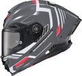 Apex Exo Warp Full Face Helmet Atarax Grey/White Xl