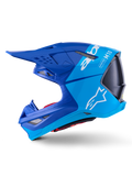 Supertech S M10 Flood Helmet Met Blu/Md Blu/Blk Crb M&G Xl