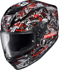 Scorpion EXO EXO-R330 Full Face Helmet Shake 2 Red