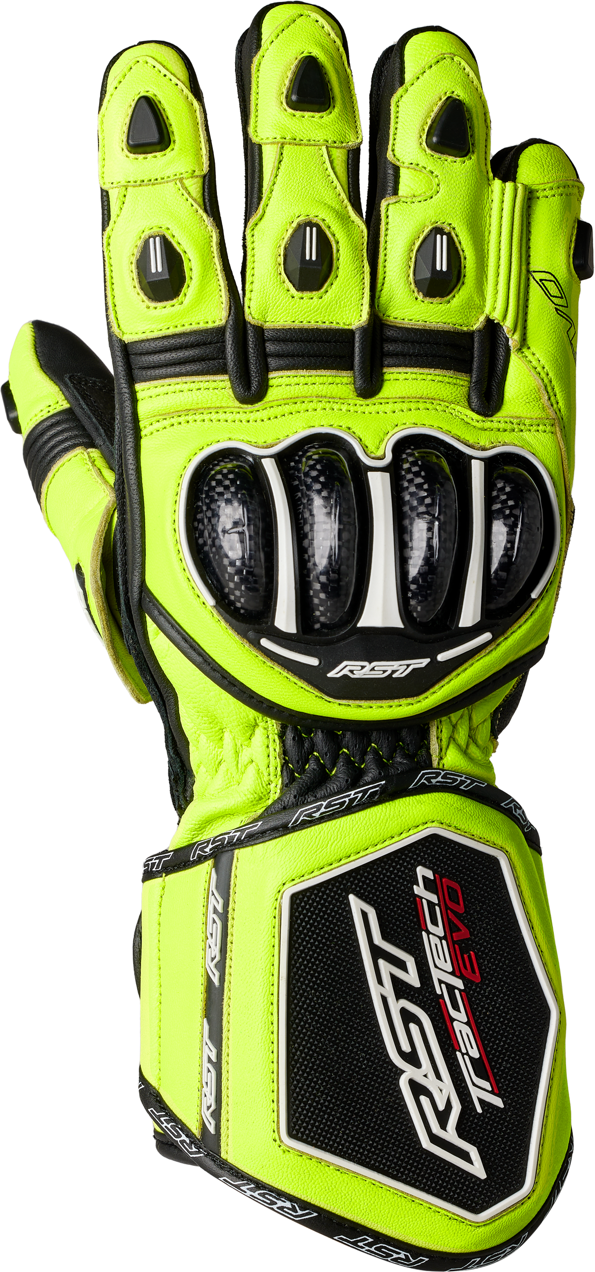 Tractech Evo 4 Ce Glove Neon Yellow/Black/Black 2xl