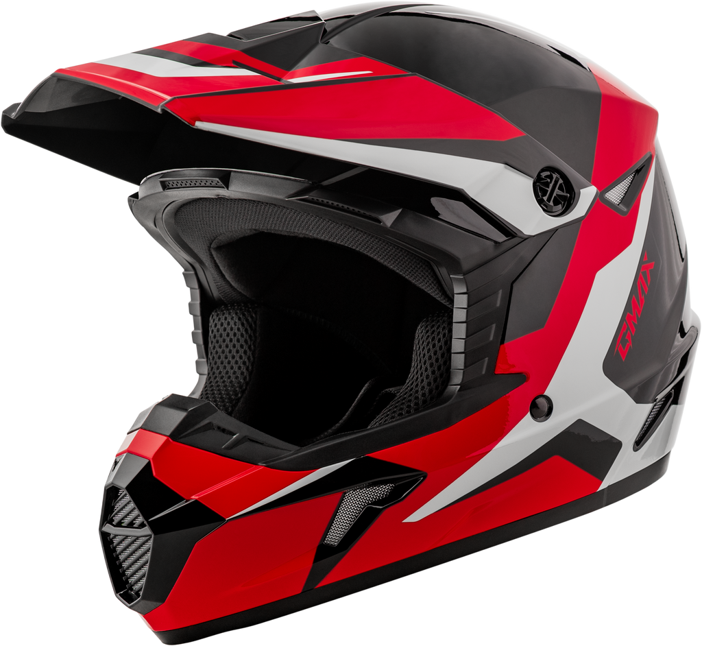 Youth Mx 46y Cyclus Helmet Black/Red Ym