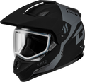 Gm 11 Ronin Helmet Matte Black/Silver Sm